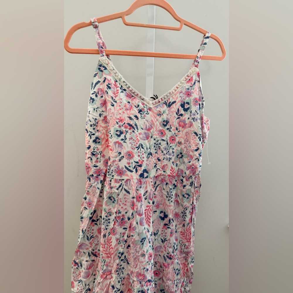 Rachel Zoe Pink Floral Maxi Dress size 10 - Picture 4 of 9